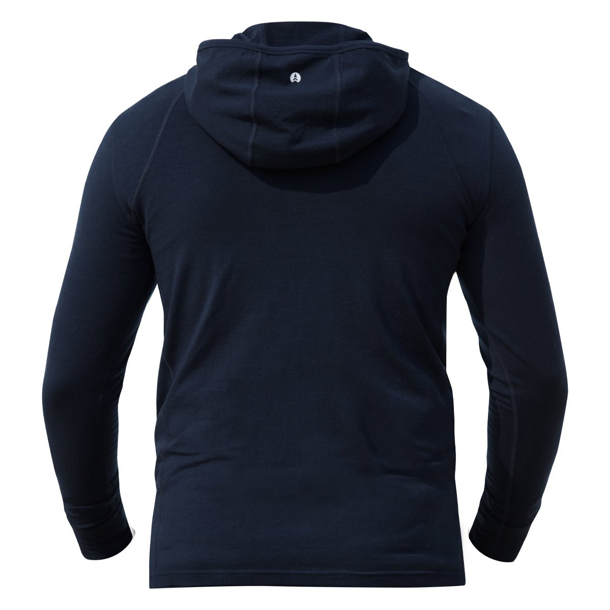NorthWool Men's Merino Wool 1/4 Zip Midlayer Hoodie with Pouch and Pocket 260 GSM - NovaSmartLinks