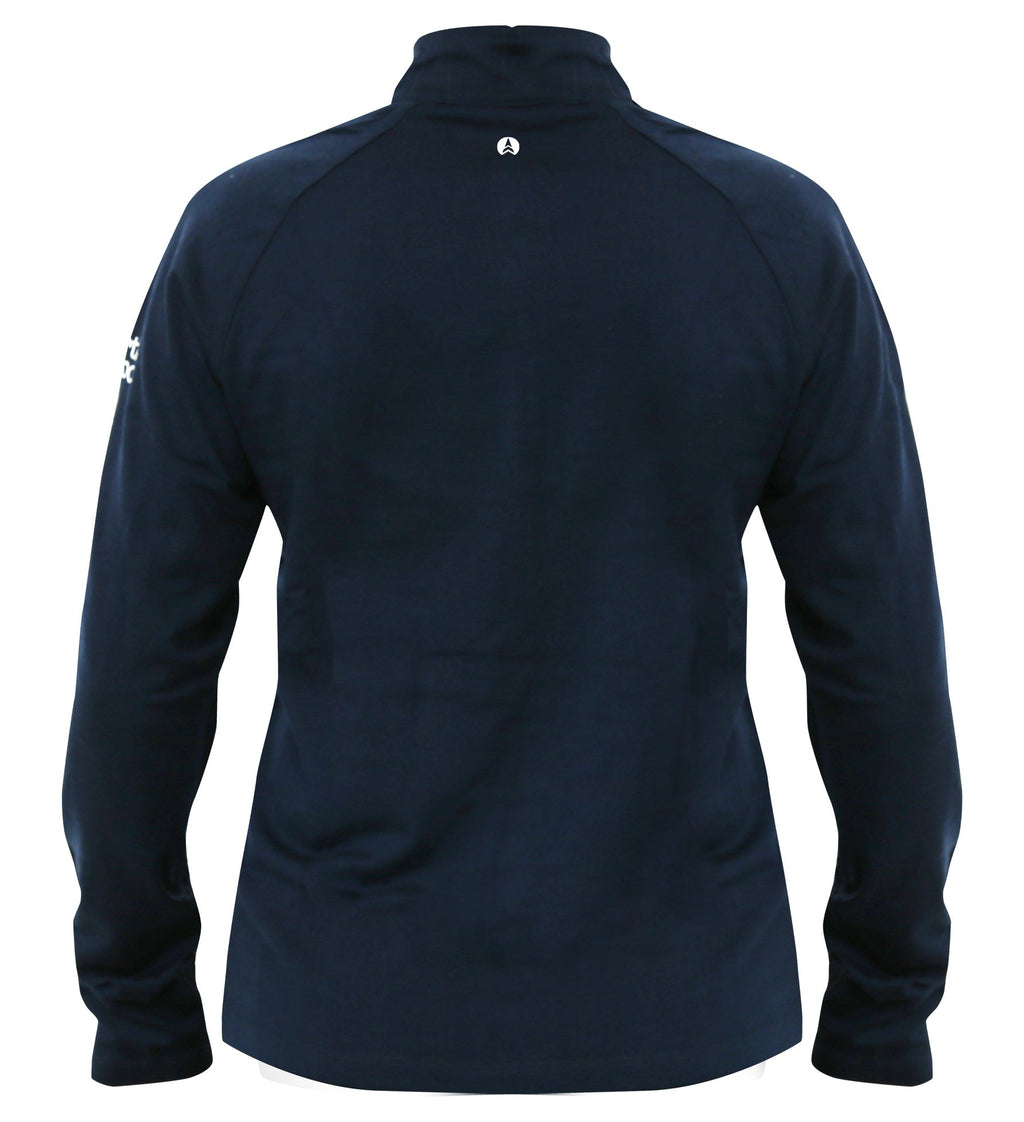 NorthWool Women's 100% Merino Wool 1/4 Zip Baselayer Pullover Sweater 260 GSM - NovaSmartLinks