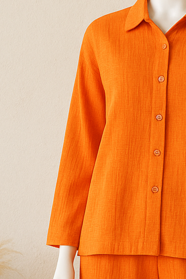 Orange Pantalone & Shirt Set - NovaSmartLinks