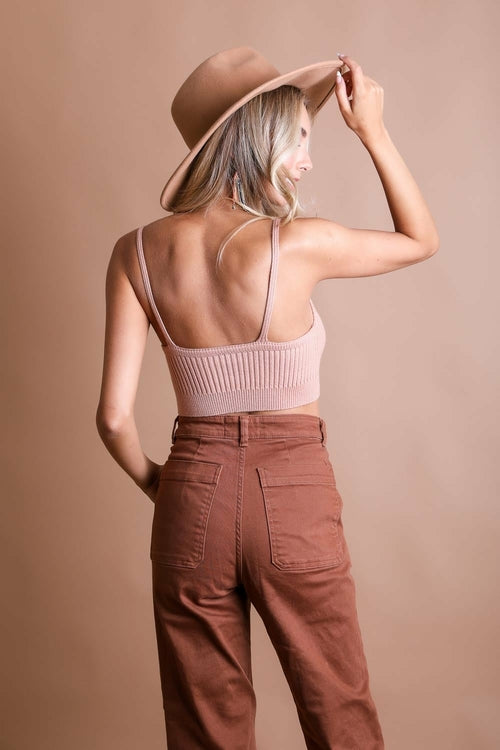 Rib Knit Lounge Brami - NovaSmartLinks