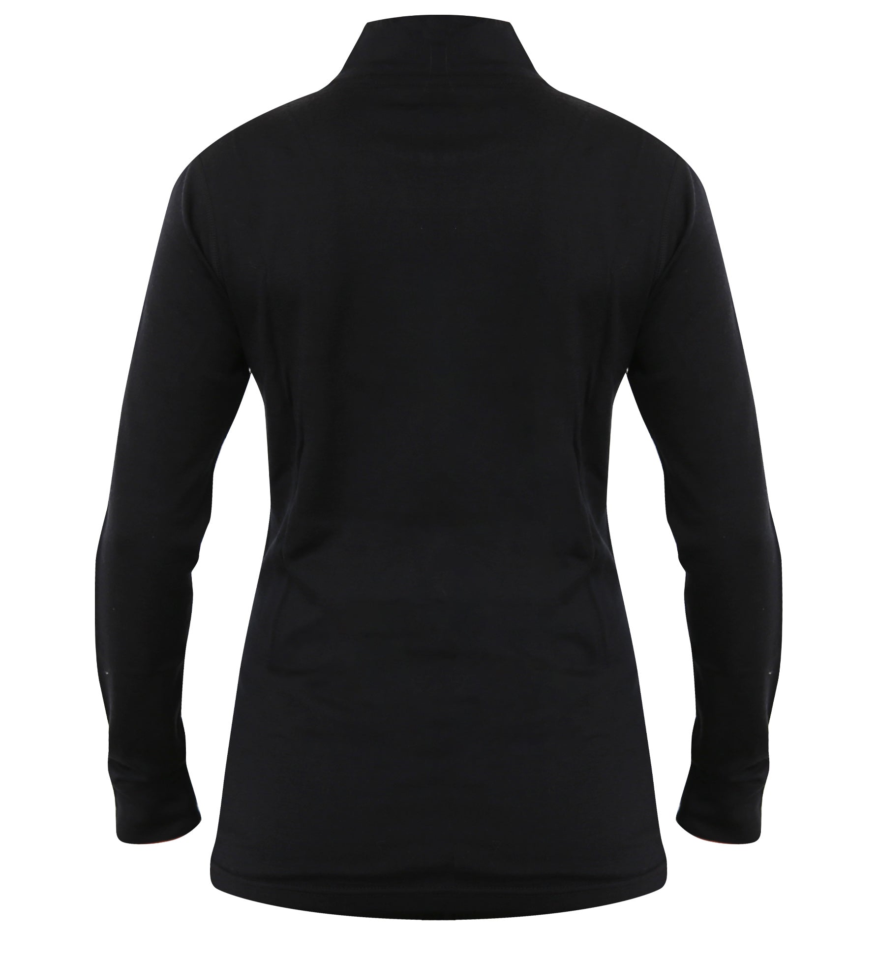 Women's 100% Merino Wool 1/4 Zip Pullover 190 GSM - NovaSmartLinks